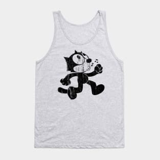 Felix The Cat - Retro Faded Design Tank Top